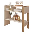 Aparador Nichos Decoração Sofisticado Mdp/mdf Resistente Off-