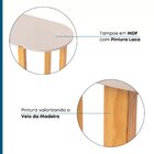 Aparador Ocre  Amêndoa/cappuccino