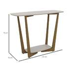 Aparador Onix Off White E Marrom