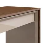 Aparador Ophelia Com Espelho Adnet Hi01 Off White/freijó - Mp