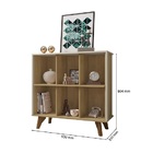 Aparador Organizador Panama Cinamomo/off White - Rv Móveis