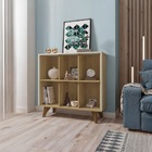 Aparador Organizador Panama Cinamomo/off White - Rv Móveis