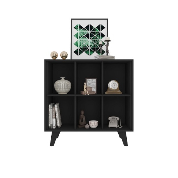 Aparador Organizador Panama Preto - Rv Móveis