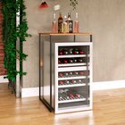 Aparador Para Adega Grande Freijó/preto