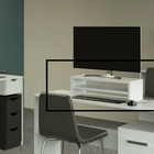 Aparador Para Monitor  Apoio De Mesa Para Monitor  Prateleira