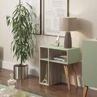 Aparador Para Sala 3 Nichos Leaves Aveiro/verde