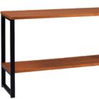 Aparador Para Sala Aço Preto 120 Cm I10 Madeira Taeda Dmobili