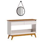 Aparador Para Sala Classic Com Espelho Adnet Hi01 Off White/f