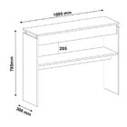 Aparador Para Sala Creta Pinho Com 1 Prateleira - Artely