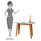 Aparador Para Sala De Estar 100% Mdf Tampo De Vidro Jasmim N0