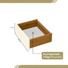 Aparador Para Sala De Estar 10 Gavetas Melinda Freijó / Off W