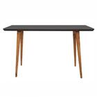 Aparador Para Sala De Estar 120cm Pés Madeira Veneza C14 Pret