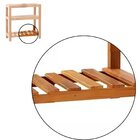 Aparador Para Sala De Estar 150 Cm Madeira Maciça Natural Nat