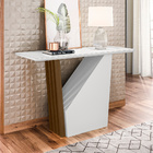 Aparador Para Sala De Estar 1 20m Imbuia Off White Veneza New