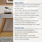 Aparador Para Sala De Estar 2 Gavetas 133cm Aros Off White/na