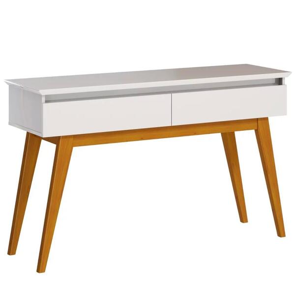 Aparador Para Sala De Estar 2 Gavetas Classic I04 Off White -