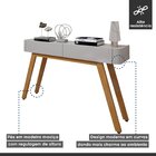 Aparador Para Sala De Estar 2 Gavetas Miami Off White