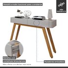 Aparador Para Sala De Estar 2 Gavetas Miami Off White