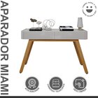 Aparador Para Sala De Estar 2 Gavetas Miami Off White