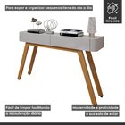 Aparador Para Sala De Estar 2 Gavetas Miami Off White