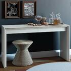 Aparador Para Sala De Estar 2 Gavetas Ophelia I04 Branco Acet