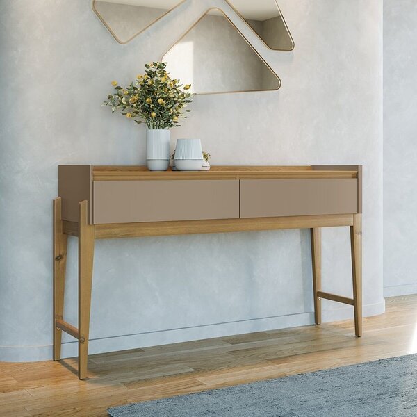 Aparador Para Sala De Estar 2 Gavetas Rennes Hannover/fendi