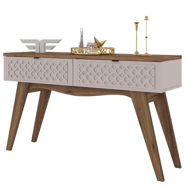 Aparador Para Sala De Estar 2 Portas Brunei Canela/off White