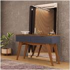 Aparador Para Sala De Estar 2 Portas Brunei Matte/grafite - F