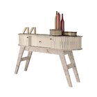 Aparador Para Sala De Estar 2 Portas Flexíveis Em Mdf Curvo 1