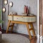 Aparador Para Sala De Estar 2 Portas Flexíveis Em Mdf Curvo 1