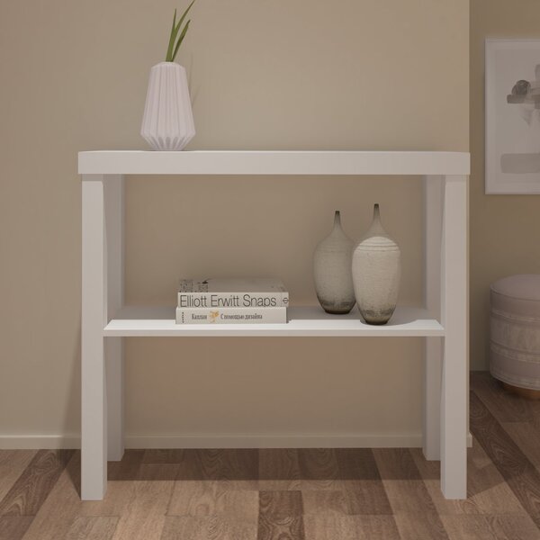 Aparador Para Sala De Estar 90cm Em Tamburato Com 1 Prateleir