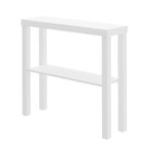 Aparador Para Sala De Estar 90cm Em Tamburato Com 1 Prateleir