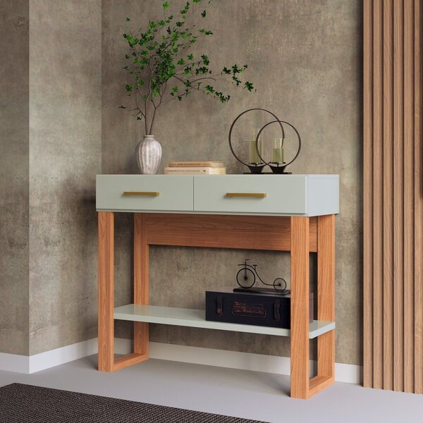 Aparador Para Sala De Estar Com 2 Gavetas Pradel Freijo / Off