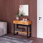 Aparador Para Sala De Estar Com 2 Gavetas Pradel Freijo / Pre