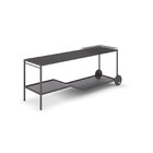 Aparador Para Sala De Estar Frequenze Cinza Grafite