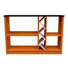 Aparador Para Sala De Estar Isis Ypê Preto New Ceval