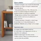 Aparador Para Sala De Estar Laqueado Premium 100%mdf  Natural