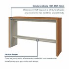 Aparador Para Sala De Estar Laqueado Premium 100%mdf  Natural