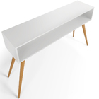 Aparador Para Sala De Estar Pés Palito Mônaco L03 Branco - Ly