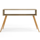 Aparador Para Sala De Estar Pés Palito Mônaco L03 Castanho -