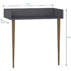 Aparador Para Sala De Estar Retrô Espresso - Be Mobiliário