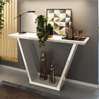 Aparador Para Sala De Estar Sem Espelho Lotus Cor Creme Dj Mo