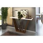 Aparador Para Sala De Estar Sem Espelho Lotus Cor Trufa Creme