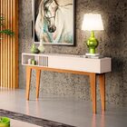 Aparador Para Sala De Estar Texas Off White - Montanaris Decor