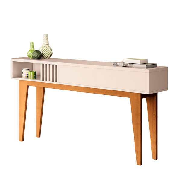 Aparador Para Sala De Estar Texas Off White - Montanaris Decor