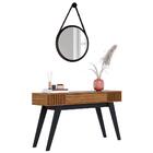 Aparador Para Sala De Estar Valerie Com Espelho Adnet 67cm C0