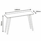 Aparador Para Sala De Estar Veneza C03 Off White Pés Palito D