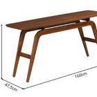 Aparador Para Sala Em Madeira Maciça Mel 160cm Jamba Cappucci