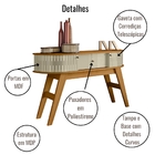 Aparador Para Sala Estoril 2 Portas Cumaru Opala Madetec