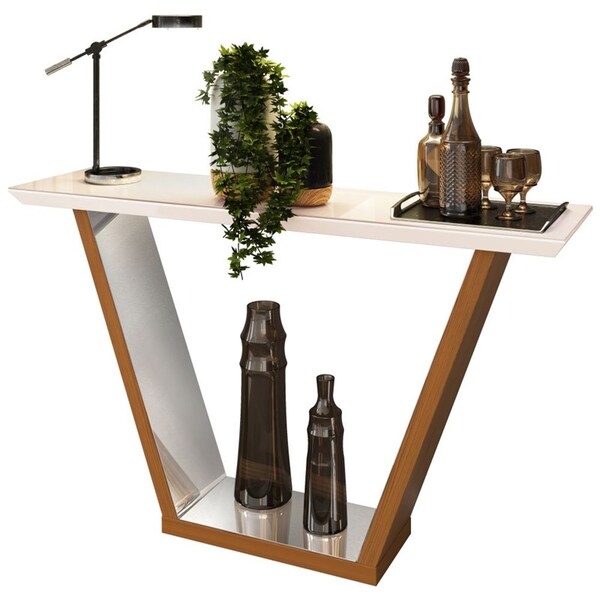 Aparador Para Sala Fratello Carvalho Americano/off White - Dj